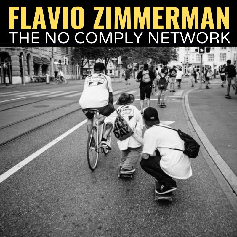 Flavio ZImmerman The No Comply Network Graphic