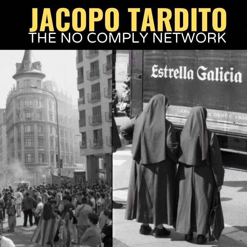 Jacopo Tardito The No Comply Network Graphic