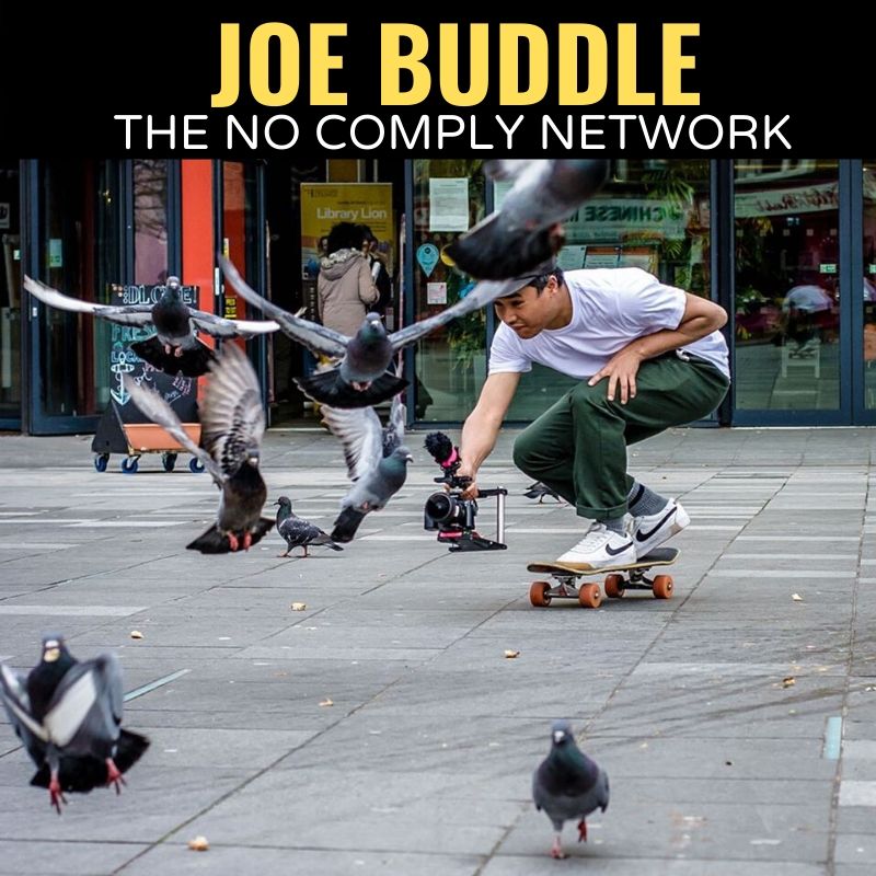 Joe Buddle The No Comply Network Graphic One