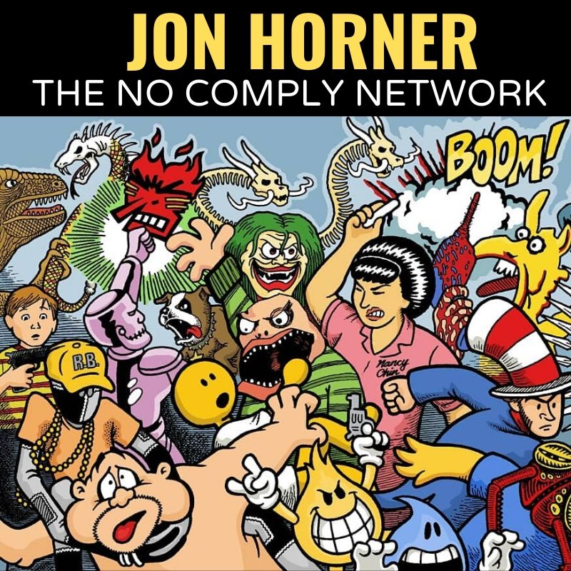 Jon Horner The No Comply Network Graphic One