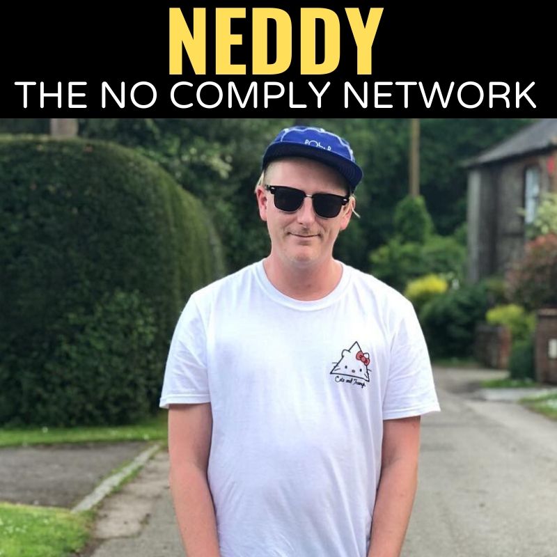 Neddy The No Comply Network Graphic