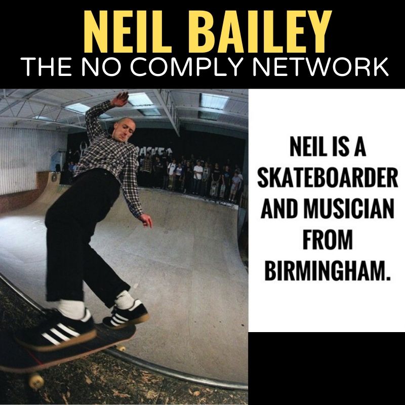 Neil Bailey The No Comply Network Graphic