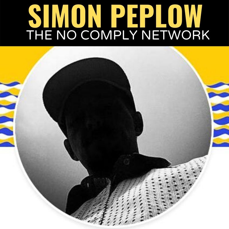 Simon Peplow The No Comply Network Graphic