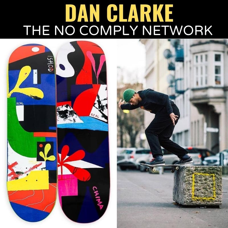Dan Clarke The No Comply Network Graphic