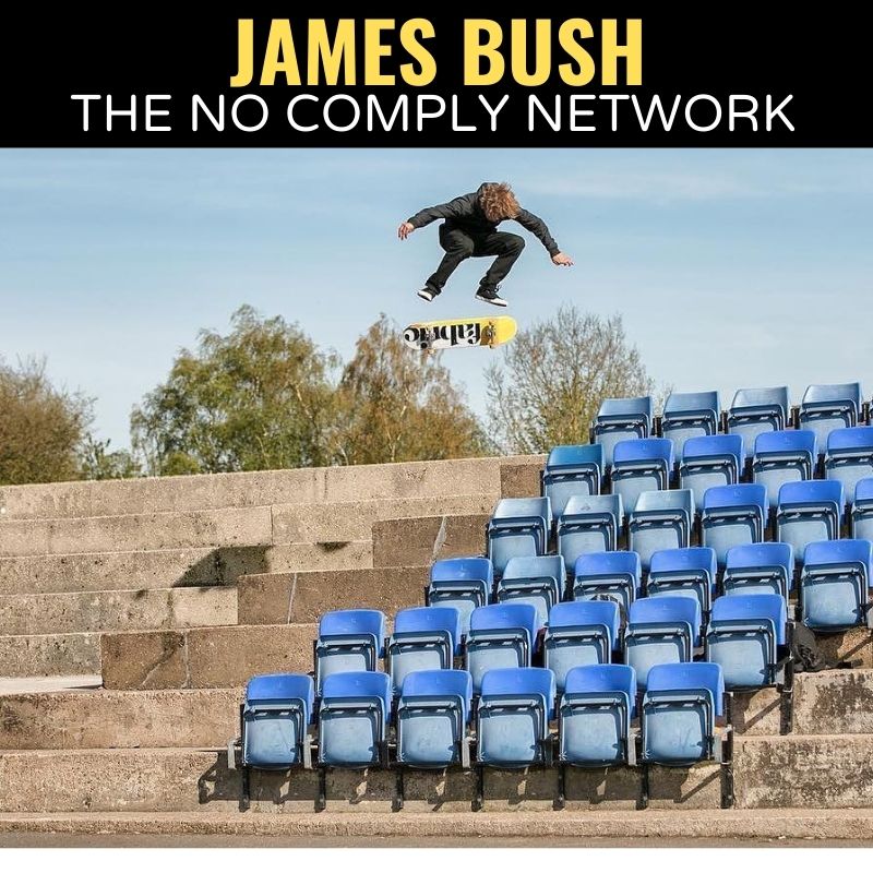 James Bush The No Comply Network Graphic