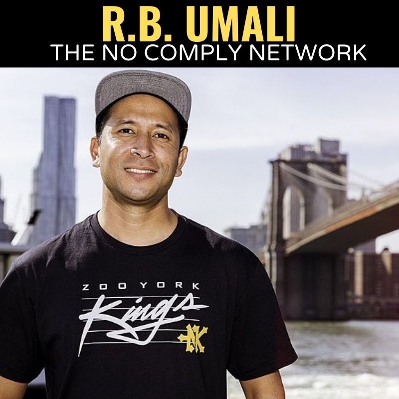RB Umali The No Comply Network Member Graphic