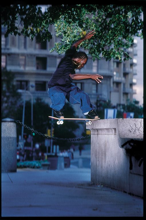 Calvin Ligono Images Stevie Williams Switch Frontside Noseslide at Love Park photo Mike Blabac