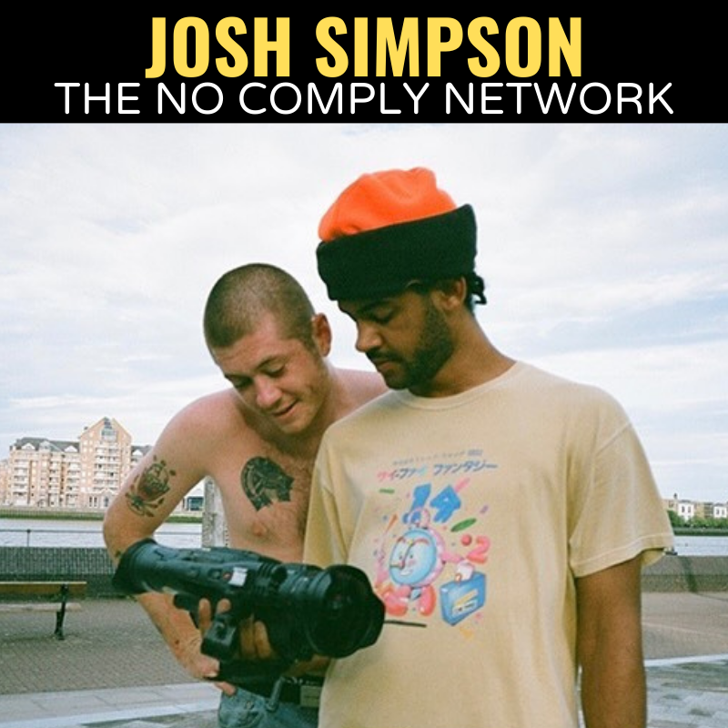 Josh Simpson The No Comply Network Graphic One