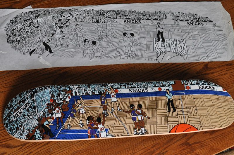 Benny Brown Fully Illustrated Interview Images Keenan Milton New York Knicks 1996