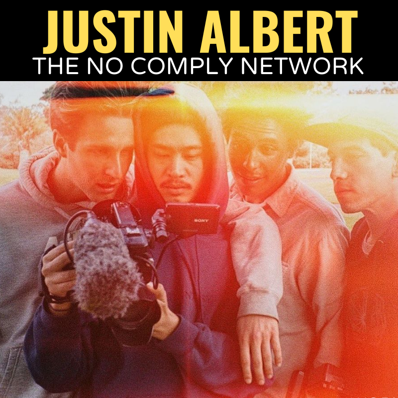 Justin Albert The No Comply Network Graphic