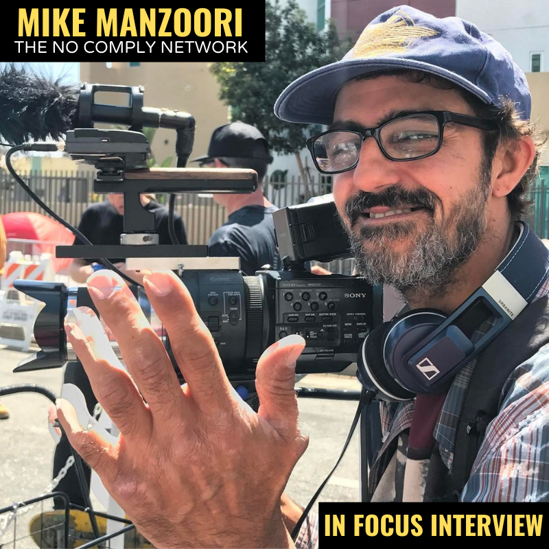 Mike Manzoori In Focus Interview Graphic