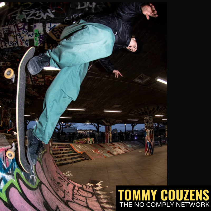 Tommy Couzens No Comply Graphic