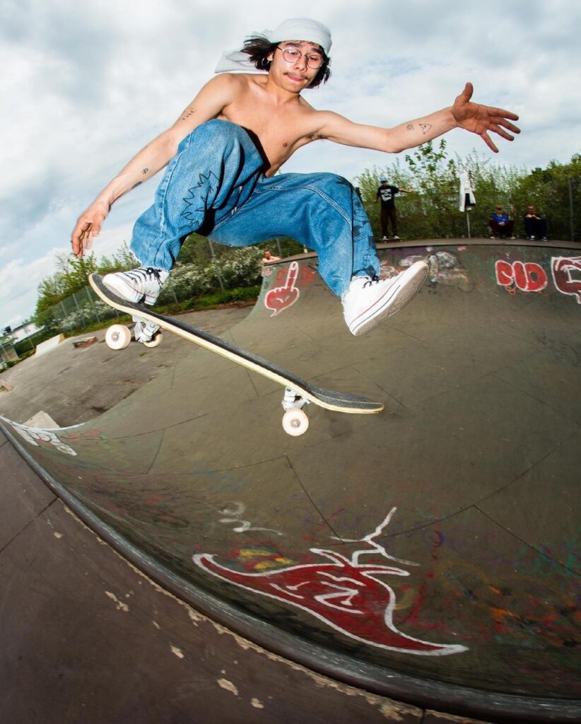 Gabriel Viking Interview Images One Foot Shot by Skate Malmo Sweden