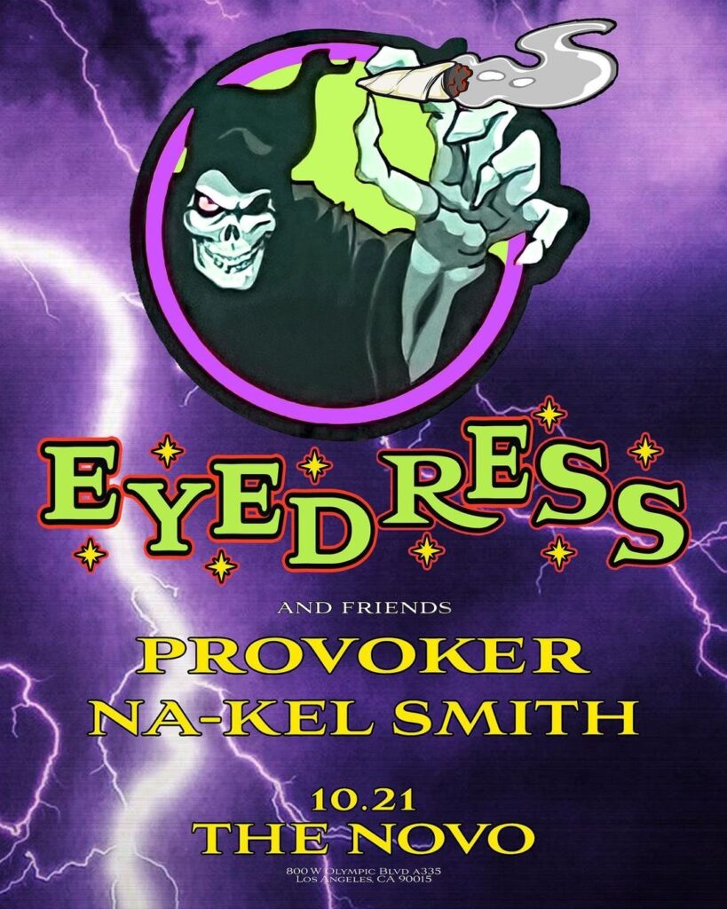 Eyedress The No Comply Network Interview Images Eyedress and Na Kel Smith Novo Flyer