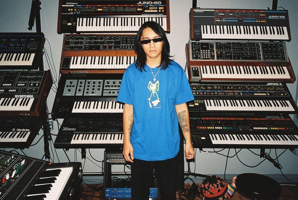 Eyedress The No Comply Network Interview Images Keyboards and Synthesisers