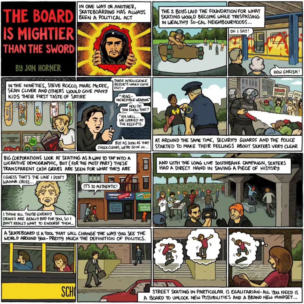 Jon Horner Fully Ilustrated Interview Images The Board is Mightier than the Sword