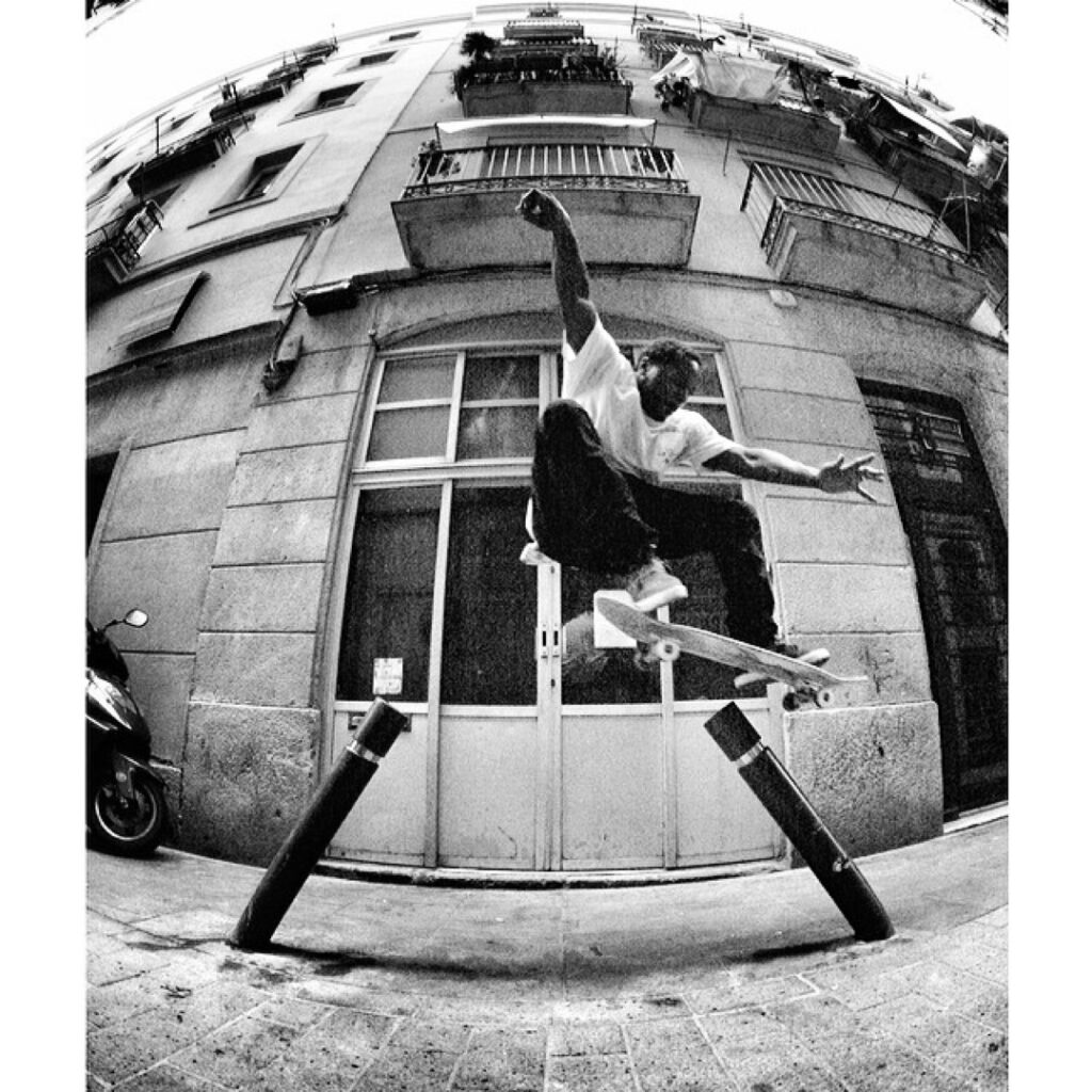 Anthony Claravall The No Comply Network Interview Images Jabari Pendleton Pole Jam to Pole Jam Barcelona Shot by Anthony