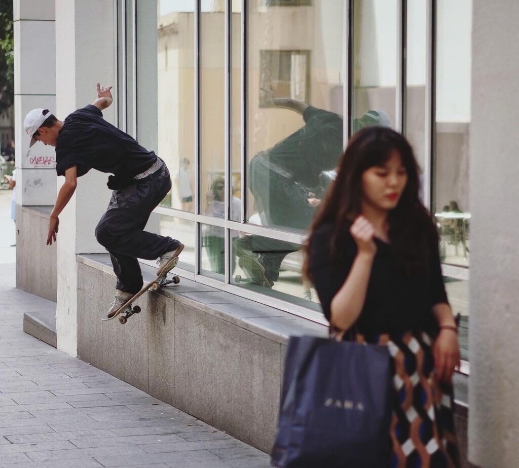 Anthony Claravall The No Comply Network Interview Images Pedro Biagio MACBA Shot by Anthony