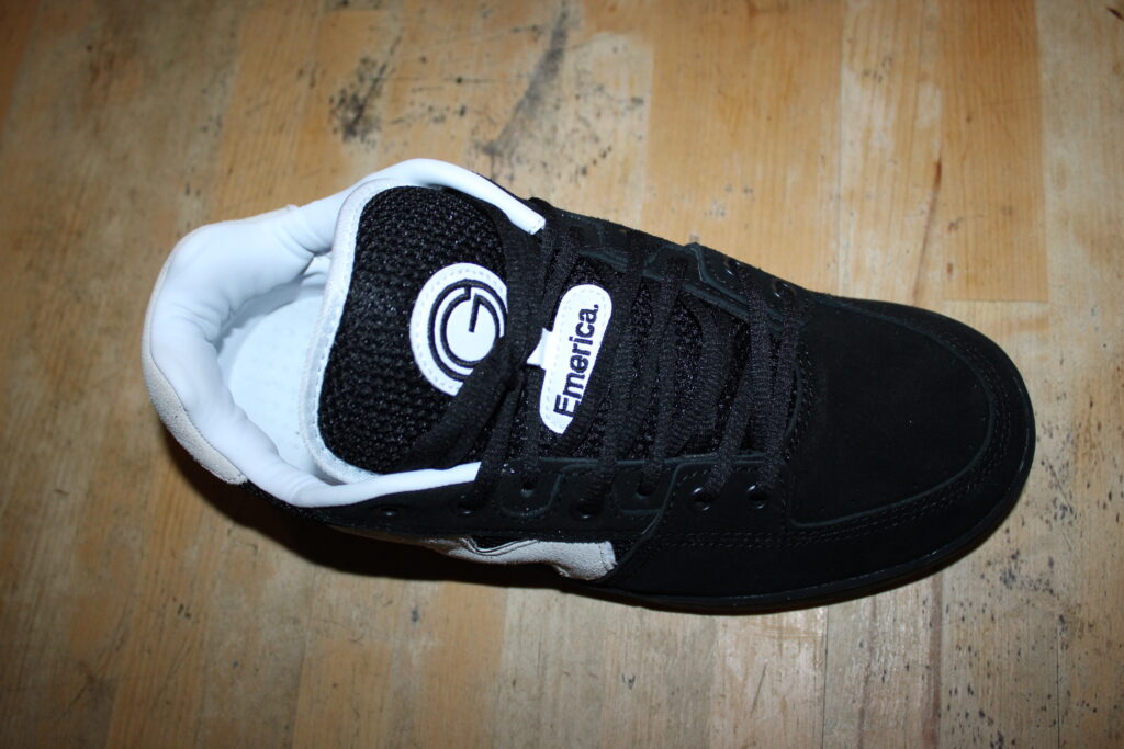 No Comply Network Emerica OG 1 Review Shoe Zoom Above right. JPG